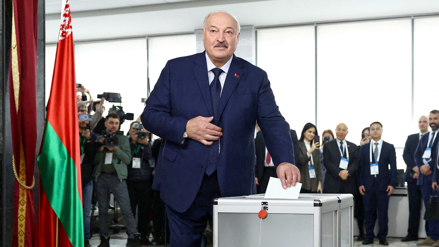 Lukashenko sweeps to victory in Belarus after stage-managed election